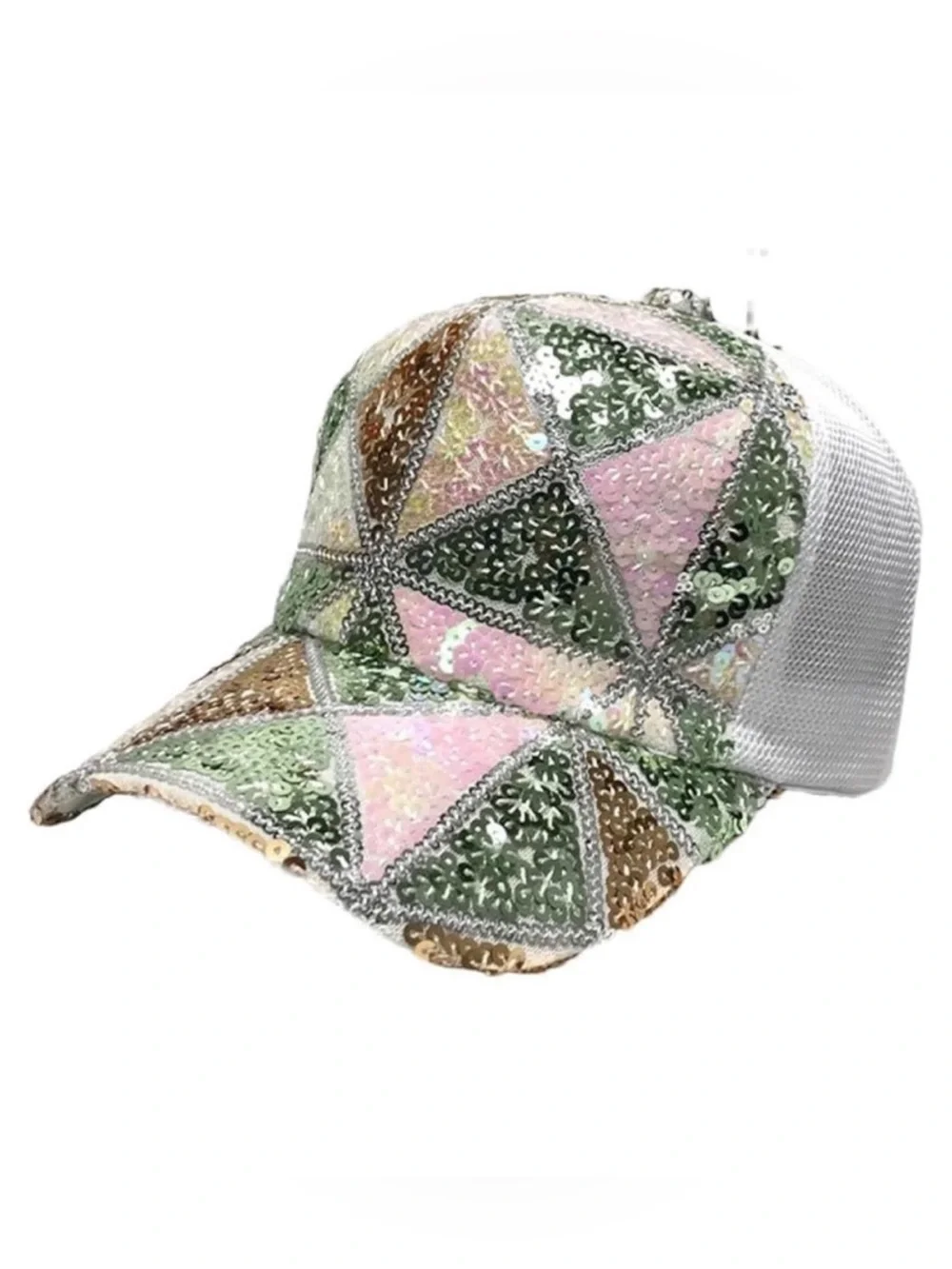 Women's Sequined Baseball Cap